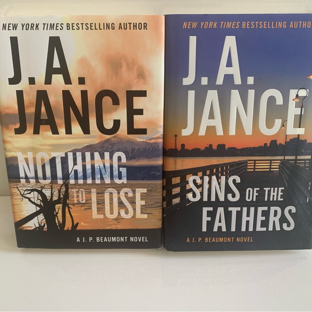 J.A. Jance Novel Set - Nothing to Lose & Sins of the Fathers